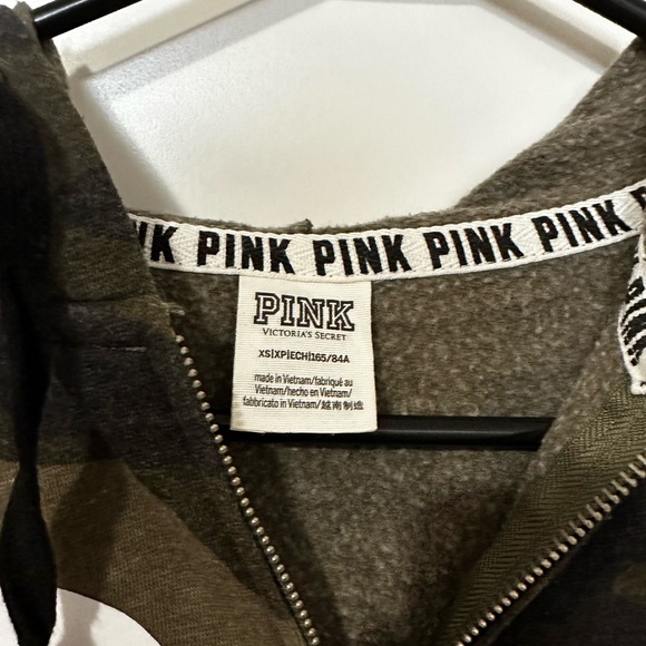 PINK Zip Up Hoodie - Picture 3 of 3